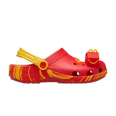 Pre-owned Crocs Mcdonald's X Classic Clog 'happy Meal' In Red
