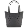 Crocs Medium Classic Tote In Black