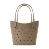 Crocs Medium Classic Tote In Brown