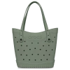 Crocs Medium Classic Tote In Brown