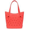 Crocs Medium Classic Tote In Orange