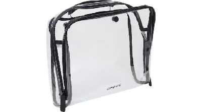 Crocs Medium Clear Pouch In White