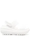 Crocs Mega Crush 90mm Clog Sandals In White