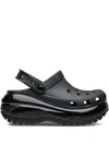 Crocs Sabot Classic Mega Crush Clog W Black In Black