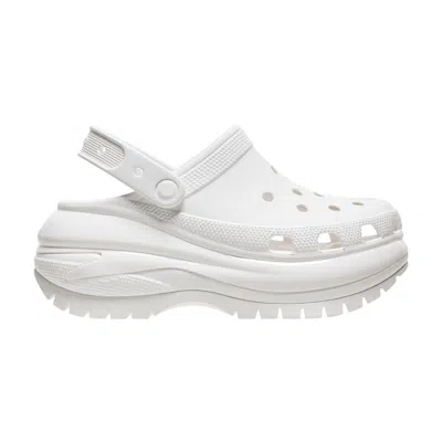 Pre-owned Crocs Mega Crush Clog 'white'