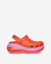 Crocs Mega Crush Sabots Unisex Lava 42 In Pink