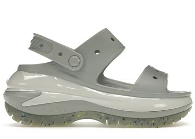 Pre-owned Crocs Mega Crush Sandal Sneakers In Light Grey