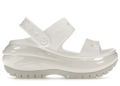 Pre-owned Crocs Mega Crush Sandal Sneakers In White