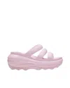 Crocs Mega Crush Triple Strap Pink In Pink