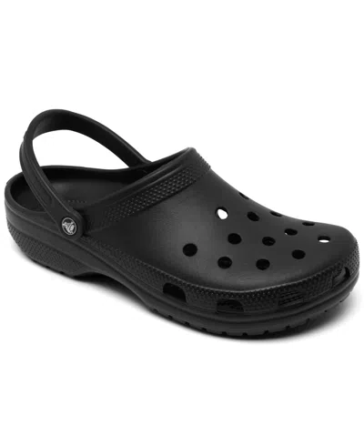 Crocs Classic Hearts Cut Out Clogs In Blue