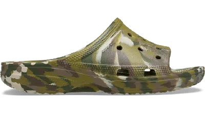 Crocs Men's Classic Marbled Icon Slide