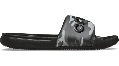 Crocs Men's  All Day Camouflage Slide In Black