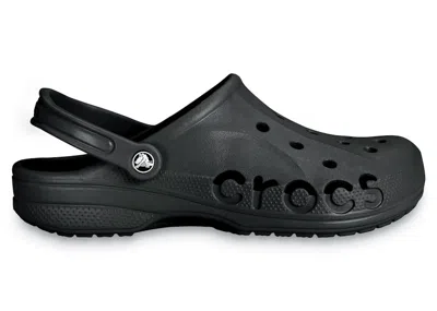 Pre-owned Crocs Men's  Baya Clog Sneakers In Black