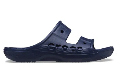 Pre-owned Crocs Men's  Baya Sandals Sneakers In Navy Blue