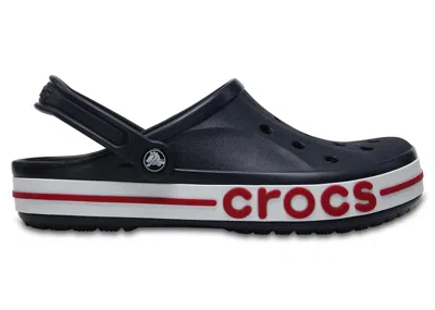 Pre-owned Crocs Men's  Bayaband Clog Sneakers In Navy Blue