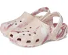 Crocs Womens Marbled Quartz Multi Classic Marbled Rubber Clogs In Multi