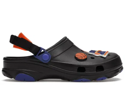 Pre-owned Crocs Men's  Classic Allterrain Clog Space Jam Sneakers In Black/royal/orange