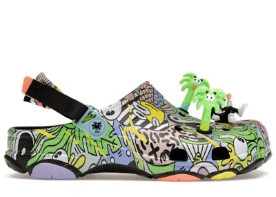 Pre-owned Crocs Men's  Classic Allterrain Clog Steven Harrington Quickstrike Sneakers In Multi