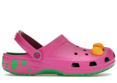 Pre-owned Crocs Men's  Classic Clog Barney Sneakers In Grass Green