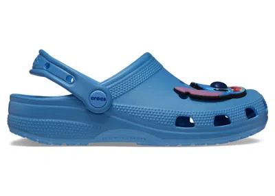 Pre-owned Crocs Men's  Classic Clog Disney Stitch Sneakers In Oxygen