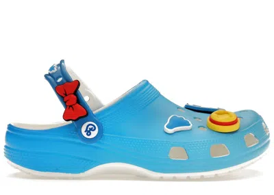 Pre-owned Crocs Men's  Classic Clog General Mills Boo Berry Sneakers In White