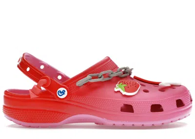 Pre-owned Crocs Men's  Classic Clog General Mills Franken Berry Sneakers In Taffy Pink