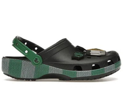 Pre-owned Crocs Men's  Classic Clog Harry Potter Slytherin Sneakers In Multi