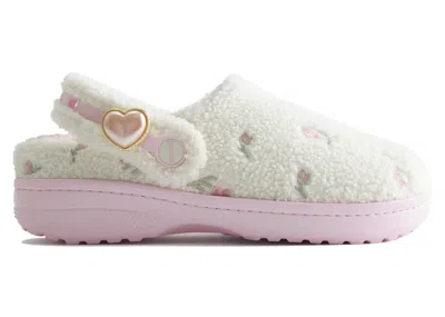 Pre-owned Crocs Men's  Classic Clog Hollister Unfurgettable Sneakers In Pink Milk