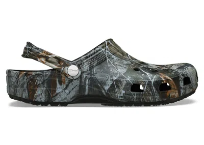 Pre-owned Crocs Men's  Classic Clog Jjjjound Realtree Ap Camo Sneakers In Black