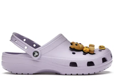 Pre-owned Crocs Men's  Classic Clog Justin Bieber With Drew House 2 Sneakers In Lavender