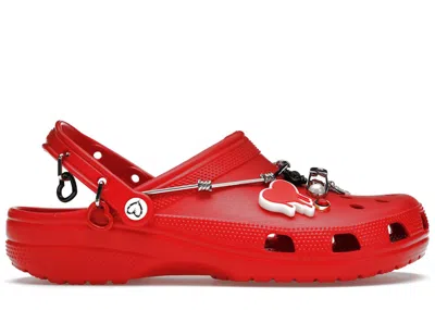 Pre-owned Crocs Men's  Classic Clog Karol G Sneakers In Red