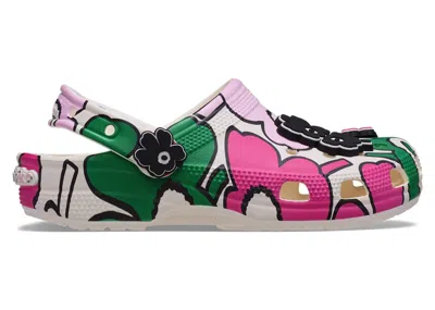 Pre-owned Crocs Men's  Classic Clog Marimekko Sneakers In Multi