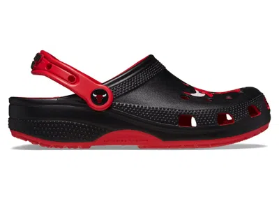 Pre-owned Crocs Men's  Classic Clog Nba Chicago Bulls Sneakers In Varsity Red