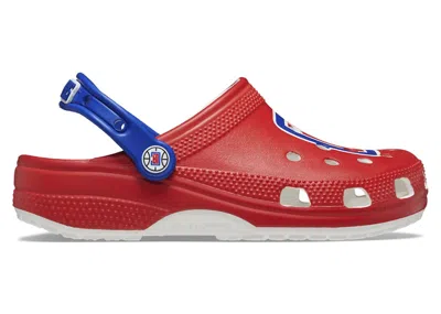 Pre-owned Crocs Men's  Classic Clog Nba La Clippers Sneakers In Blue