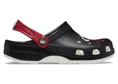 Pre-owned Crocs Men's  Classic Clog Nba Miami Heat Sneakers In Black