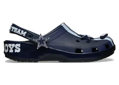 Pre-owned Crocs Men's  Classic Clog Nfl Dallas Cowboys Sneakers In Multi