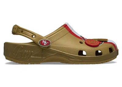 Pre-owned Crocs Men's  Classic Clog Nfl San Francisco 49ers Sneakers In Multi