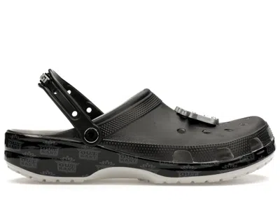 Pre-owned Crocs Men's  Classic Clog Outkast Sneakers In Black/silver
