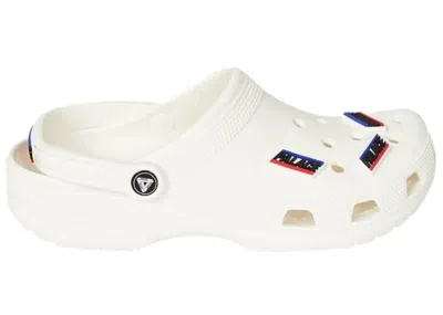 Pre-owned Crocs Men's  Classic Clog Palace Sneakers In White
