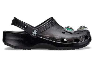 Pre-owned Crocs Men's  Classic Clog Ron English Area 54 Sneakers In Black