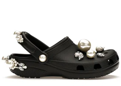 Pre-owned Crocs Men's  Classic Clog Simone Rocha Sneakers In Black