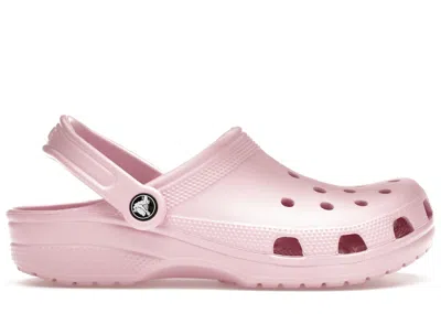 Pre-owned Crocs Men's  Classic Clog Sneakers In Ballerina Pink