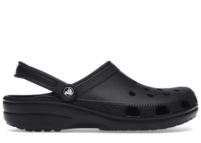 Pre-owned Crocs Men's  Classic Clog Sneakers In Black