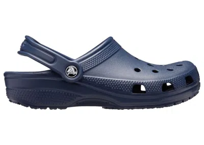 Pre-owned Crocs Men's  Classic Clog Sneakers In Navy Blue