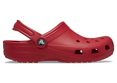 Pre-owned Crocs Men's  Classic Clog Sneakers In Varsity Red
