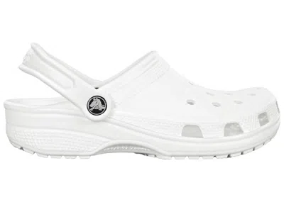 Pre-owned Crocs Men's  Classic Clog Sneakers In White