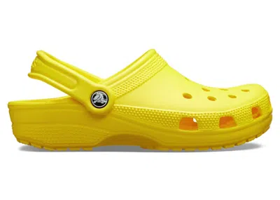Pre-owned Crocs Men's  Classic Clog Sneakers In Yellow