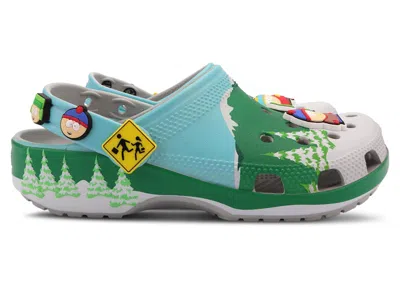 Pre-owned Crocs Men's  Classic Clog South Park The Boys Sneakers In Blue/green In Multi