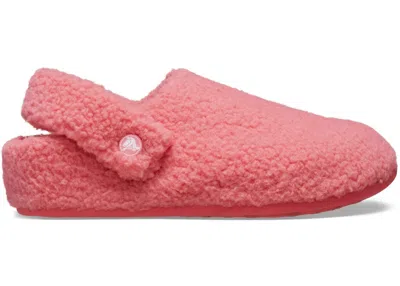 Pre-owned Crocs Men's  Classic Cozzzy Slipper Sneakers In Hot Blush