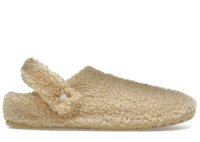 Pre-owned Crocs Men's  Classic Cozzzy Slipper Sneakers In Wheat